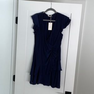 Ramy Brook V-Neck, Short Sleeved Dress